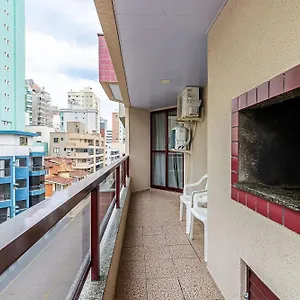  Apartamento Apto Pe Na Areia Vista Mar Em Meia Evb308